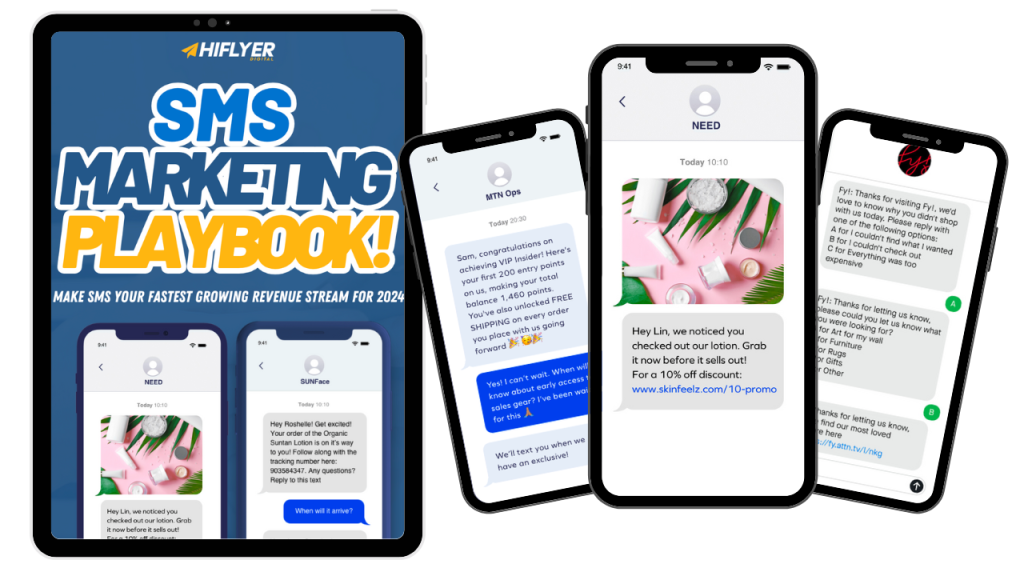 2024 Black Friday Email & SMS Playbook | HiFlyer Digital